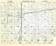 Cruger and Olio Townships, Eureka, Woodford County 1930c